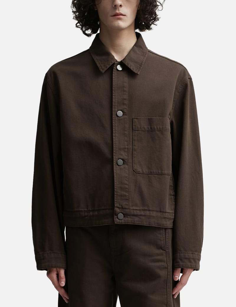 Lemaire - BOXY TRUCKER JACKET | HBX - Globally Curated Fashion and