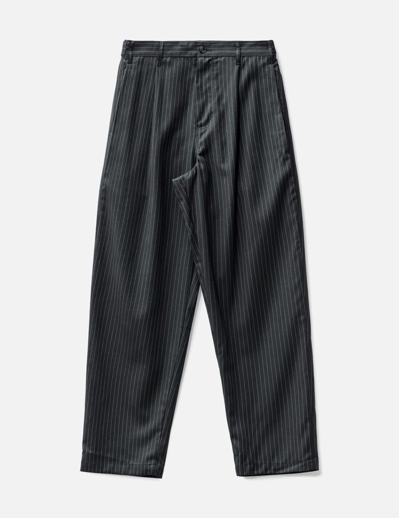 Stüssy - Stripe Volume Pleated Trousers | HBX - Globally Curated Fashion  and Lifestyle by Hypebeast