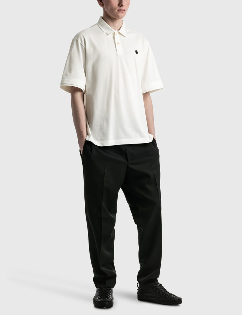 Sacai - S Pique Polo Shirt | HBX - Globally Curated Fashion and