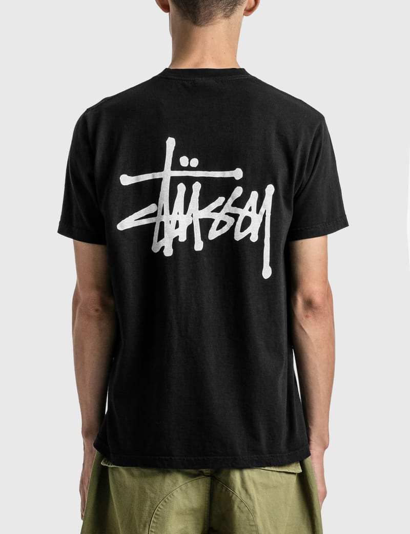 Stüssy - Basic Stüssy Pigment Dyed T-shirt | HBX - Globally