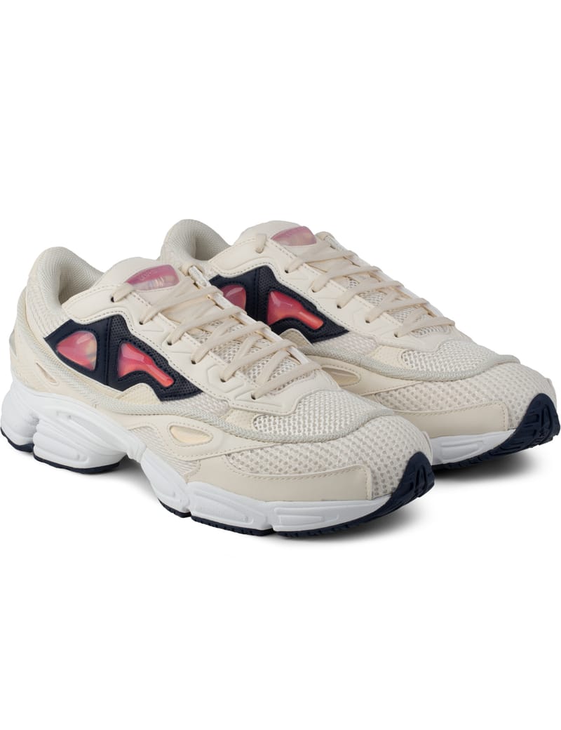 Raf Simons Raf Simons x Adidas White Ozweego 2 Sneakers HBX