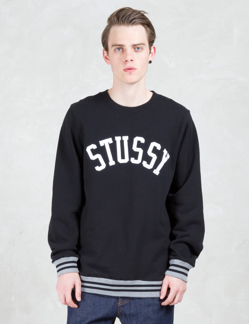 Stussy college sweatshirt new arrivals