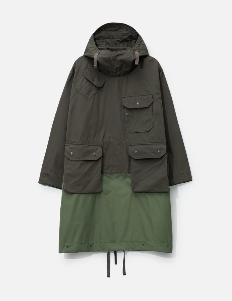 ジャケット・アウター engineered garments parka & interliner ENGINEERED GARMENTS『Field Parka-Nylon 3 Layer Cloth』(Black