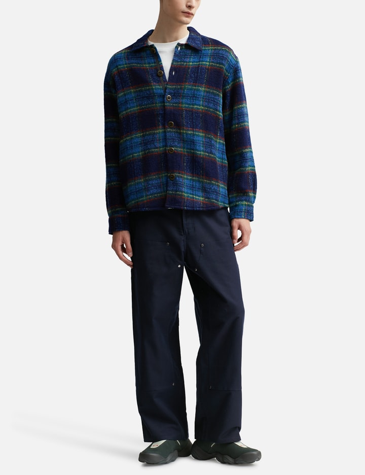 Brain Dead - Brushed Rancher Flannel Shirt Jacket | HBX