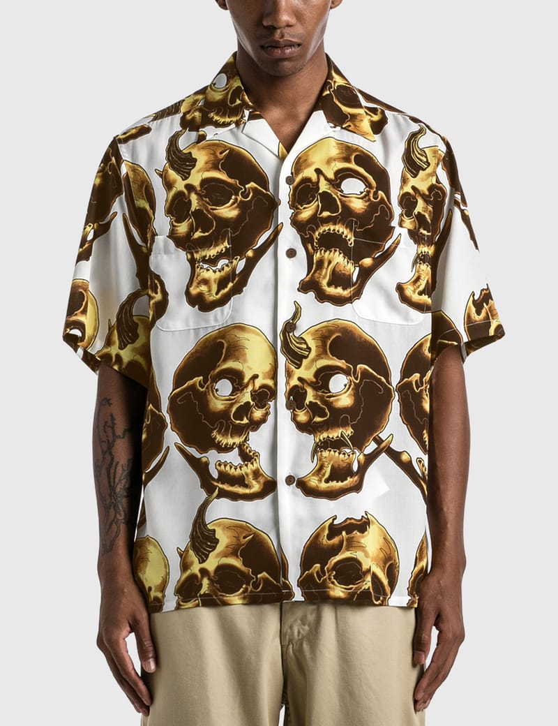 Wacko Maria - 56 Tattoo Studio Hawaiian Shirt (Type 2) | HBX - Globally  Curated Fashion and Lifestyle by Hypebeast