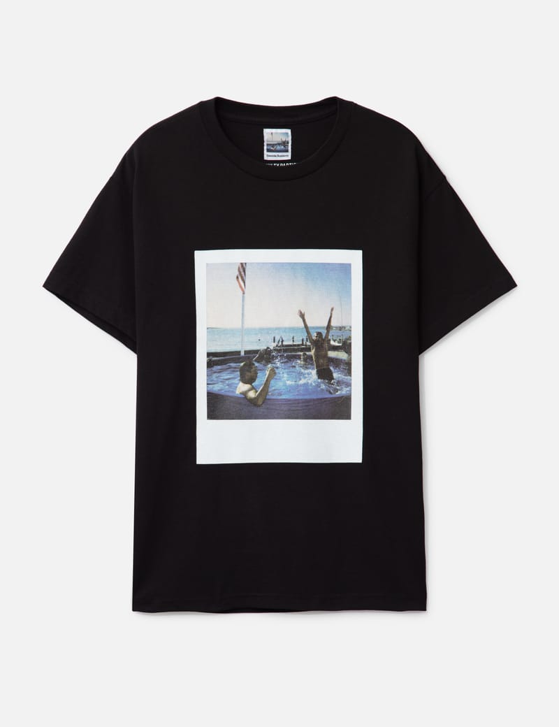 Project G/R Tight Fit Split Tee Black – PIECES