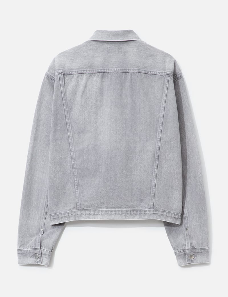 Unlikely Unlikely Time Travel Trucker Jacket Gray Denim - 日本製