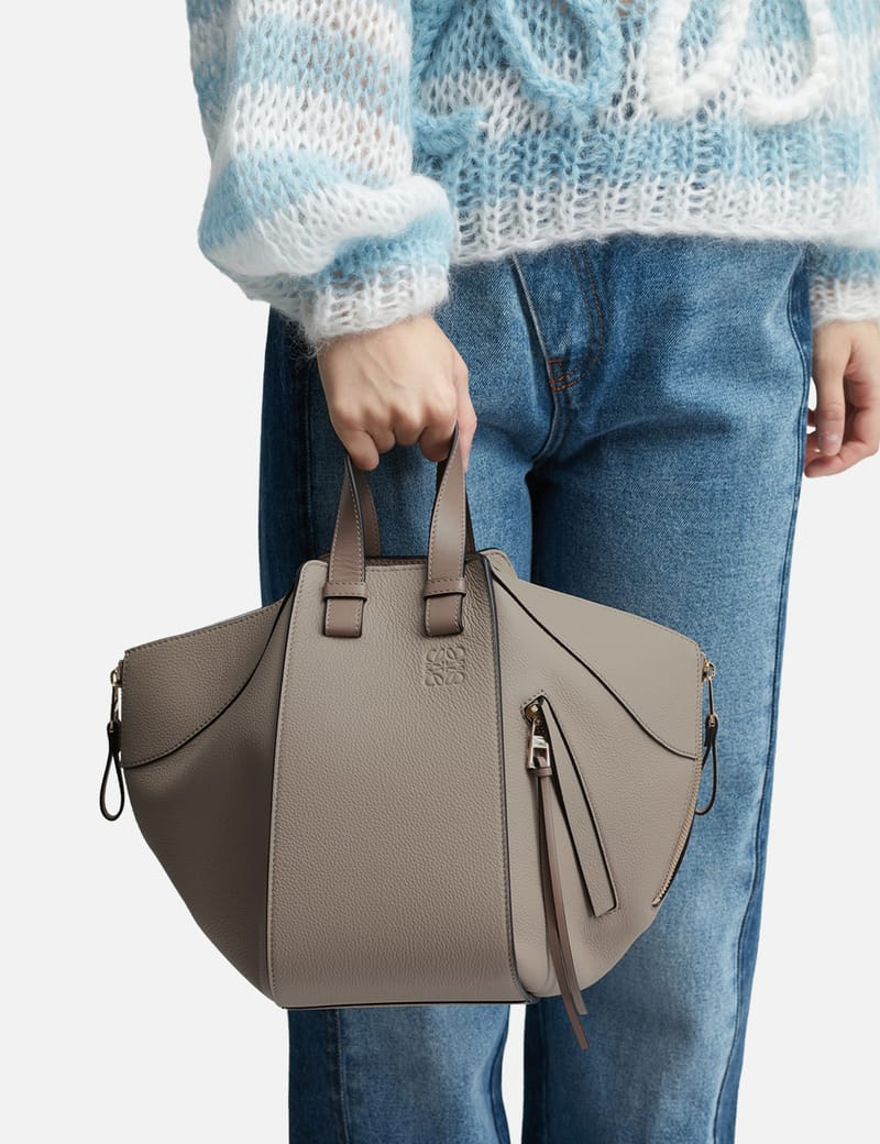 Loewe denim hammock online bag