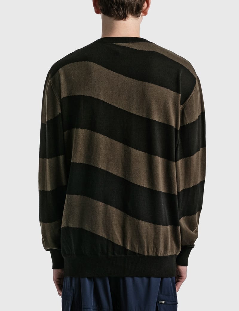 Dime - Wave Striped Light Knit | HBX - HYPEBEAST 為您搜羅全球潮流