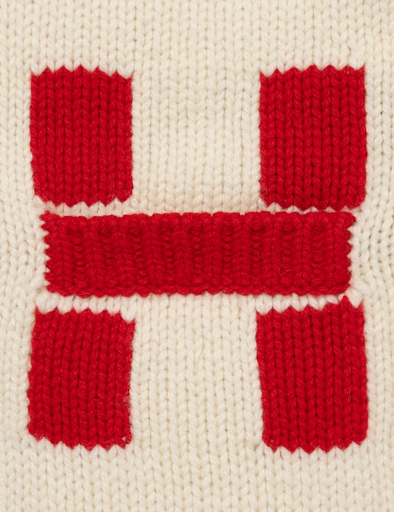 Human Made Lowgauge Knit Sweater - Warm wool-blend raglan with