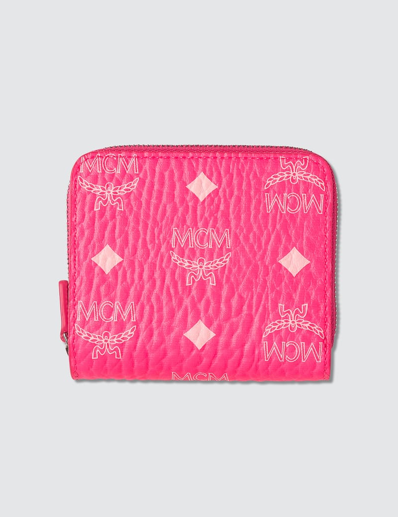 MCM neon wallet. factory