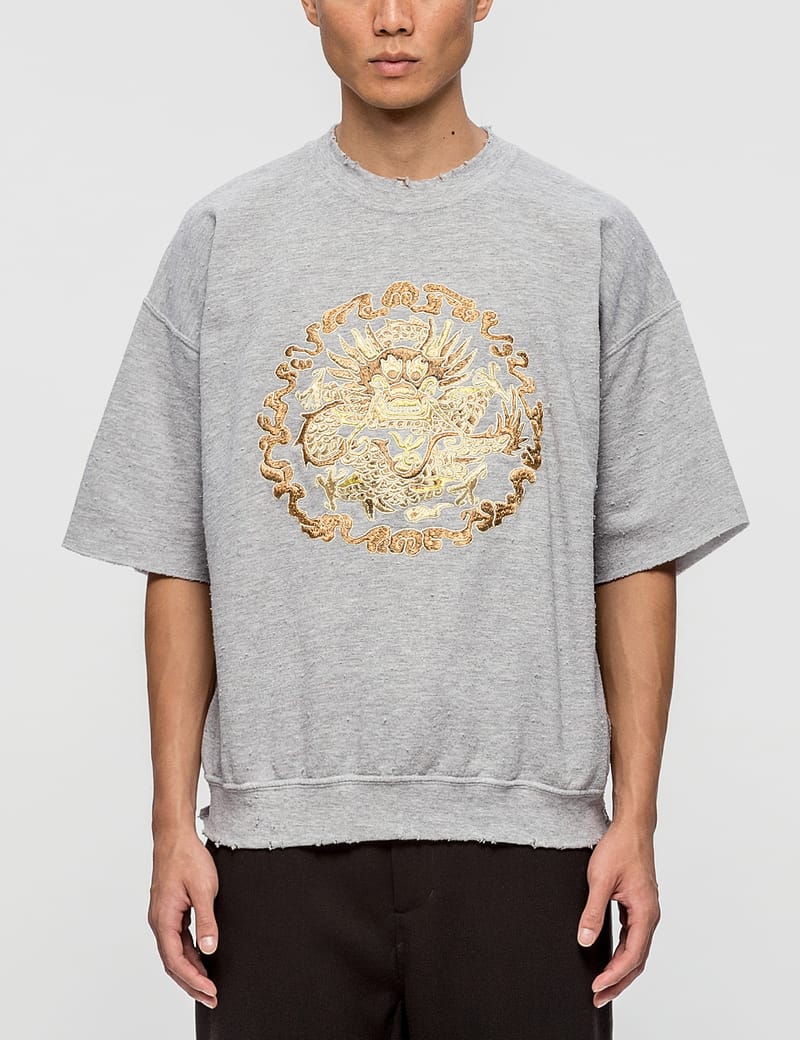 Sasquatchfabrix. - Oriental Half Sleeves Sweatshirt | HBX