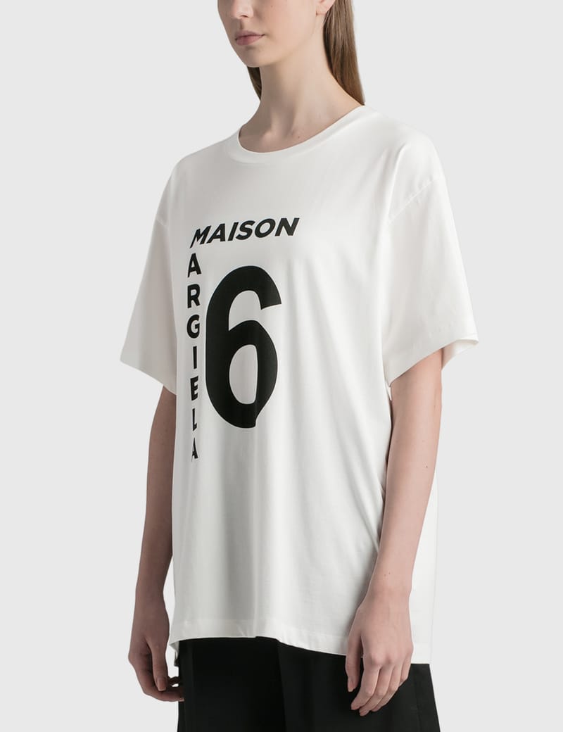 MM6 Maison Margiela - Logo T-shirt | HBX - Globally Curated