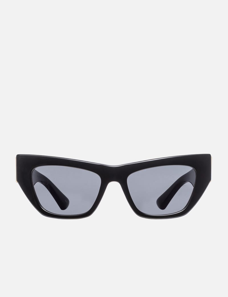 サングラス Bottega Veneta Black Acetate Sunglasses Bottega Veneta - ACETATE SUNGLASSES | HBX - Globally Curated
