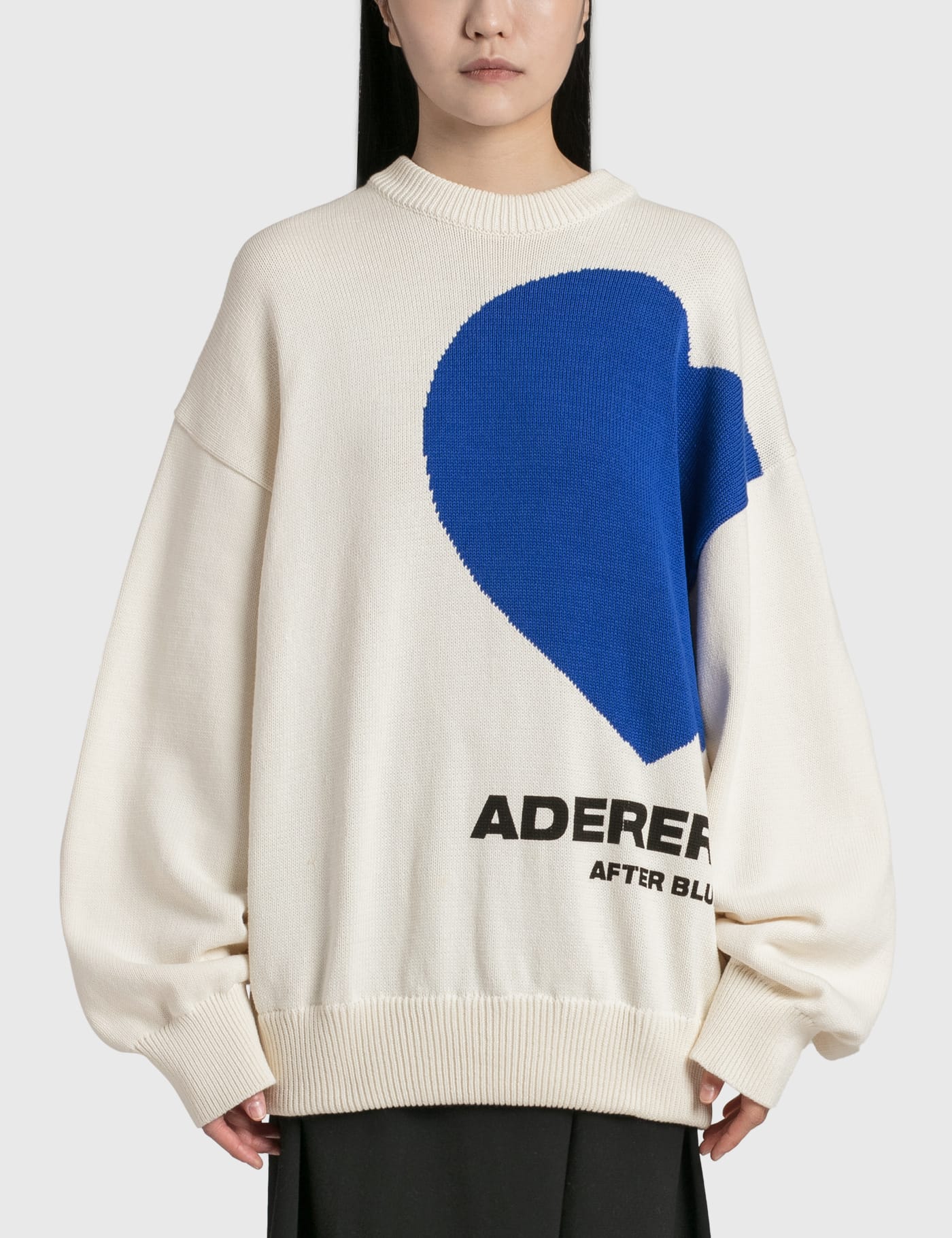 Ader Error - Twin Heart Logo Knit | HBX - Globally Curated Fashion 