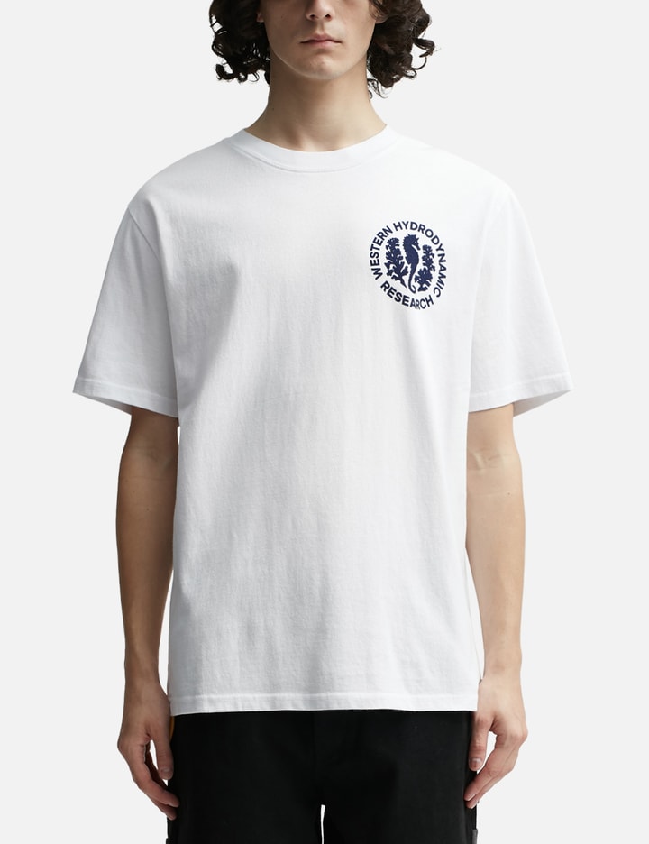 T-shirt Birdwell Western Hydrodynamic Research Manches Longues - Bleu Marine Taille L