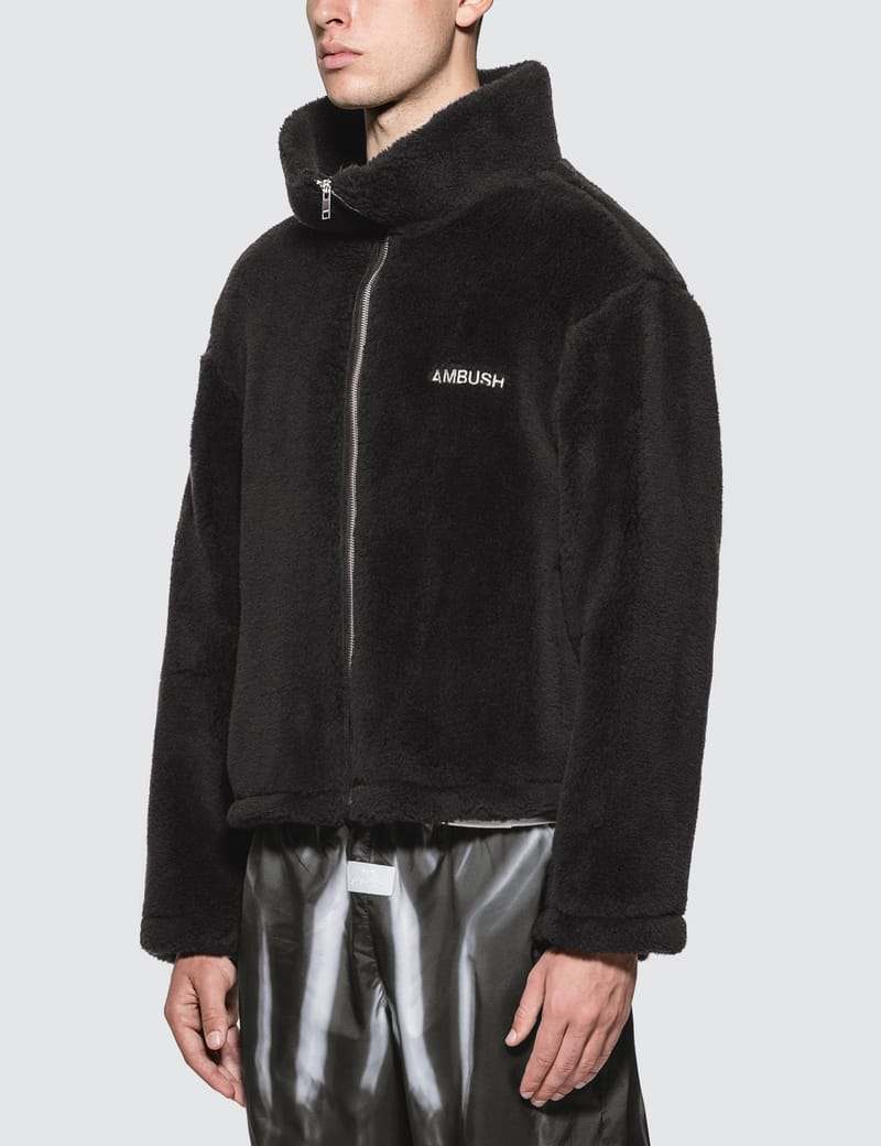 AMBUSH® - Wool Fleece Jacket | HBX - ハイプビースト(Hypebeast)が ...