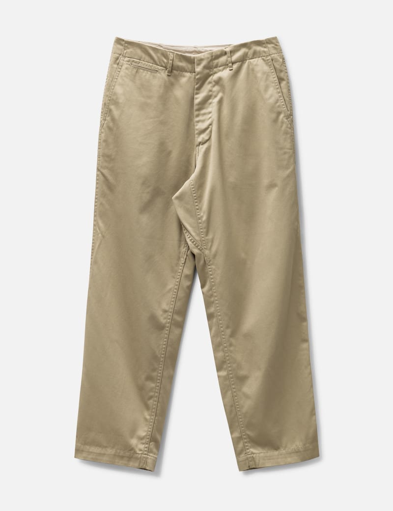 Nanamica - WIDE CHINO PANTS | HBX - Globally Curated Fashion and