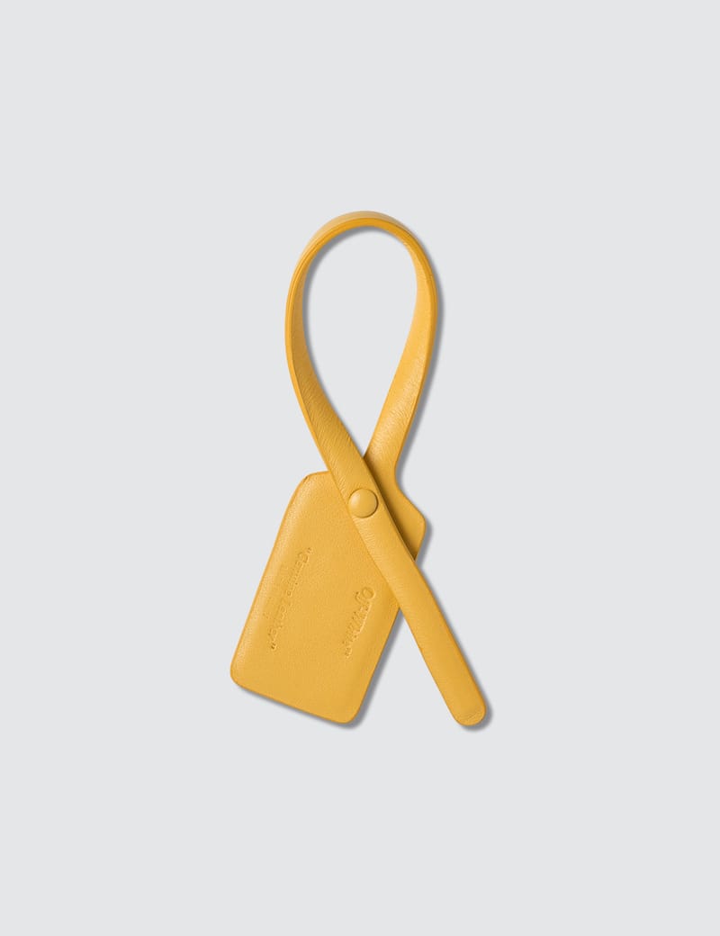 OFF-WHITE イエロー (Off-White/バッグ ショルダーストラップ オフホワイト OFF-WHITE ストラップ スマホアクセサリー