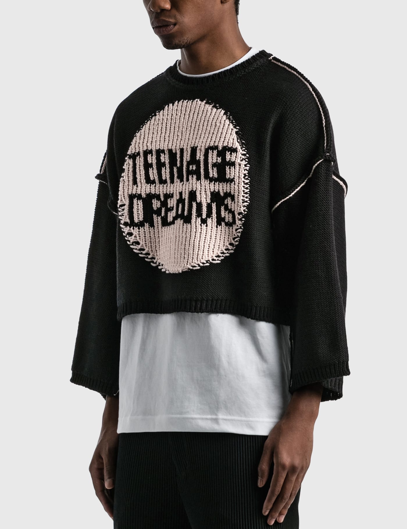 Raf Simons - Teenage Dreams Knitted Sweater | HBX - Globally
