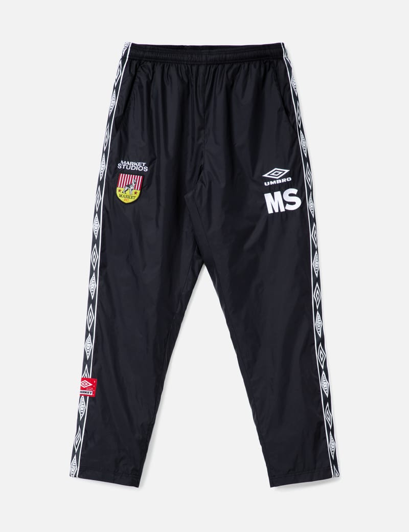 Market Market x Umbro Track Pant - Lightweight black track pants