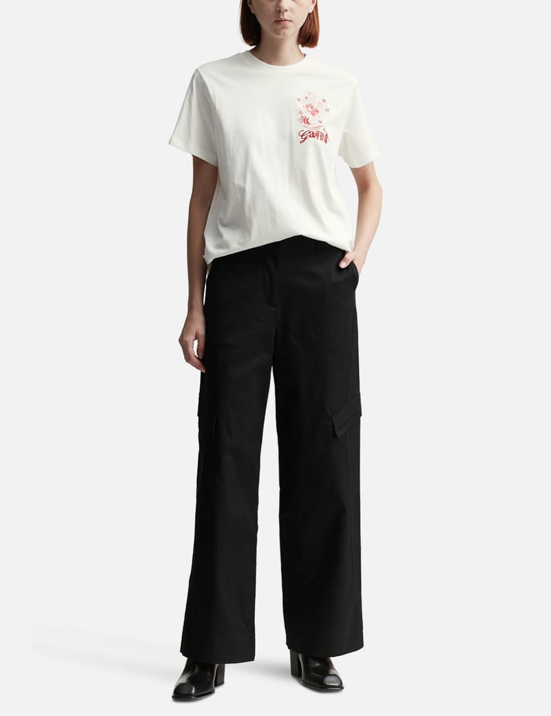 Ganni - ストライプ ミニ スカート | HBX