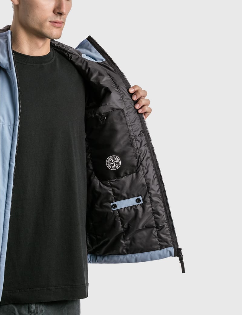 Stone Island - Soft Shell-R_E.DYE® Hooded Jacket | HBX - HYPEBEAST