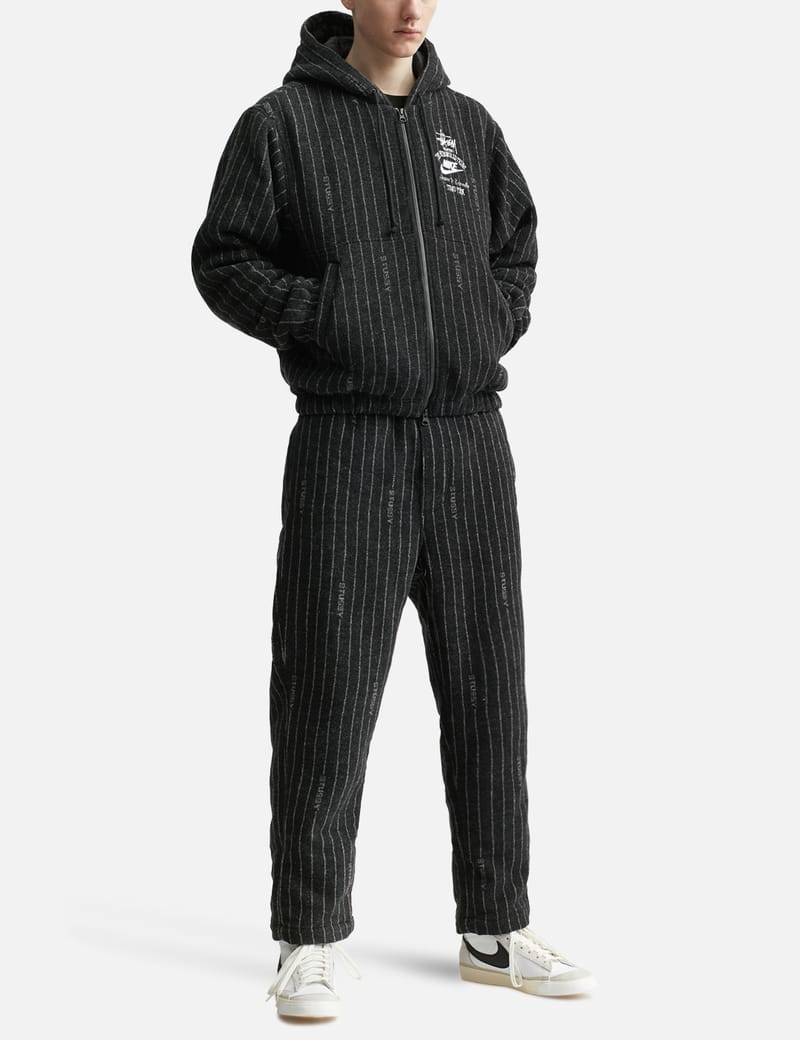 Nike x Stüssy Stripe Wool Jacket