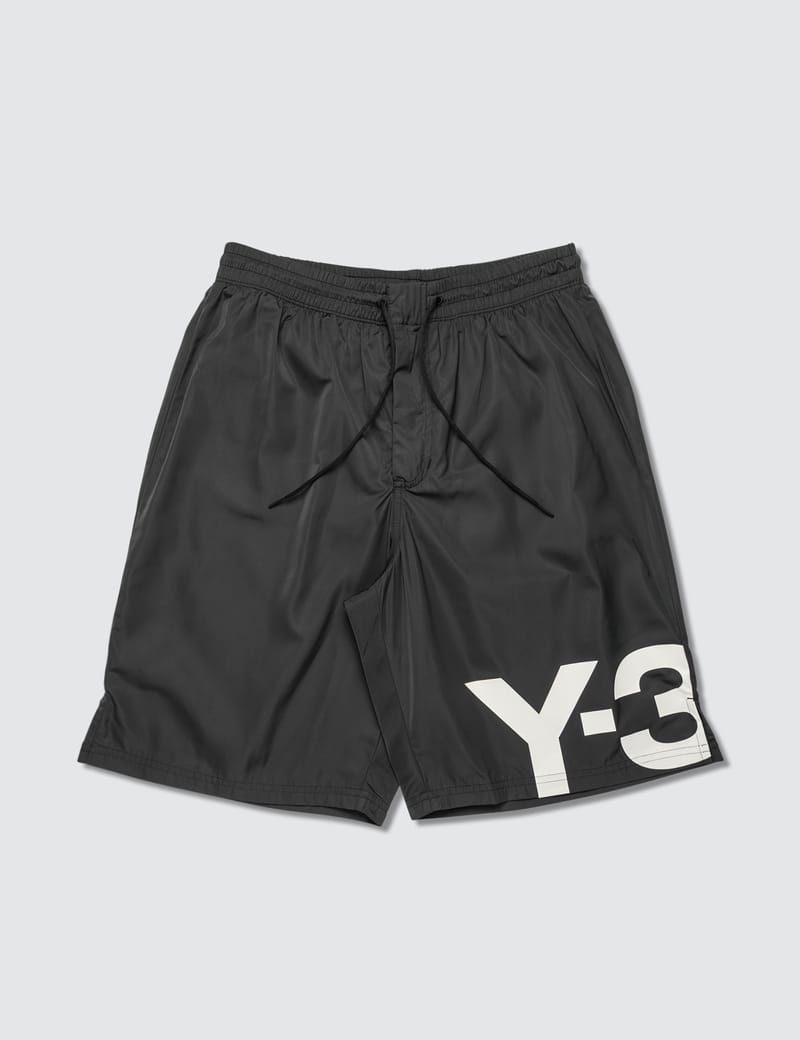 Y-3 - Logo Swim Shorts | HBX - ハイプビースト(Hypebeast)が