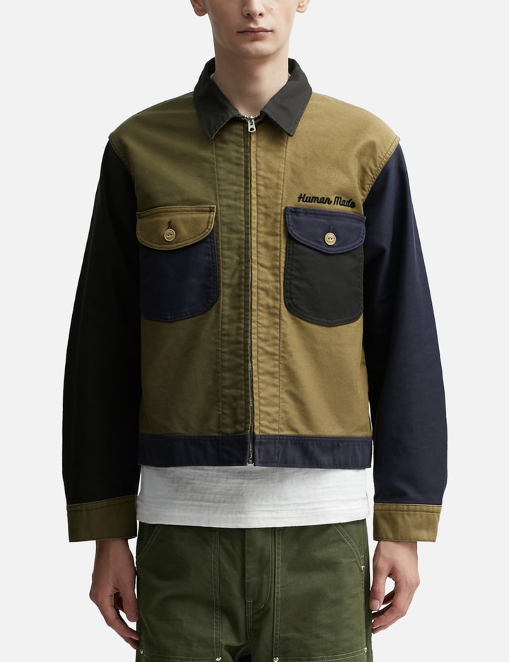 Human Made - Zip Up Work Jacket | HBX