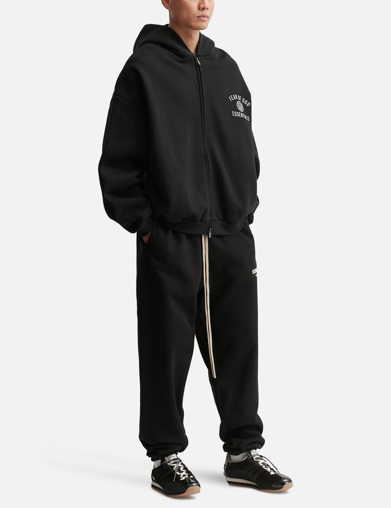 Fear of God Essentials - HEAVY FLEECE FULLZIP HOODIE | HBX
