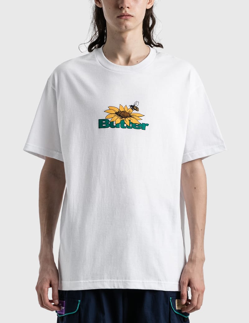 Butter Goods - Sunflower Logo T-shirt | HBX - Globally Butter Goods - Sunflower Logo T-shirt | HBX - Globally
