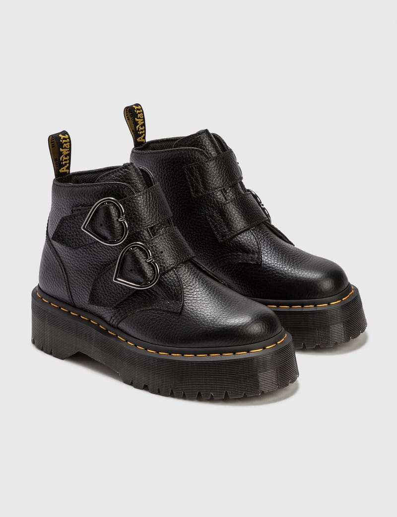 靴 Dr. Martens Devon Heart Dr. Martens - Devon Heart Leather Boots | HBX