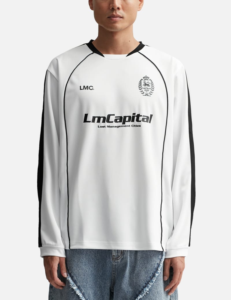 Tシャツ・カットソー LMC CAPITAL LONG SLV TEE white 0LM24SLS106WHT CAPITAL LONG SLV TEE white - LMC | 엘엠씨