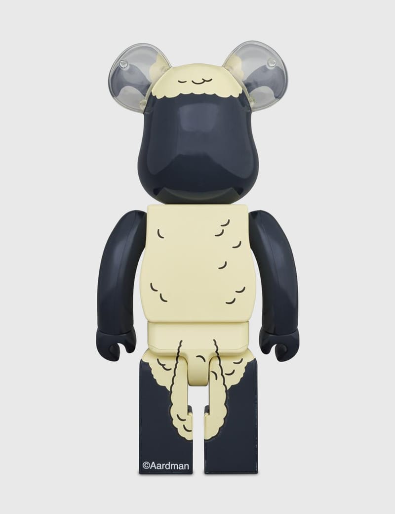 MEDICOM TOY - 2set BE@RBRICK Shaun 100％ &amp; 400％ Medicom Toy BE@RBRICK Bearbrick 400% + 100% Shaun Authentic