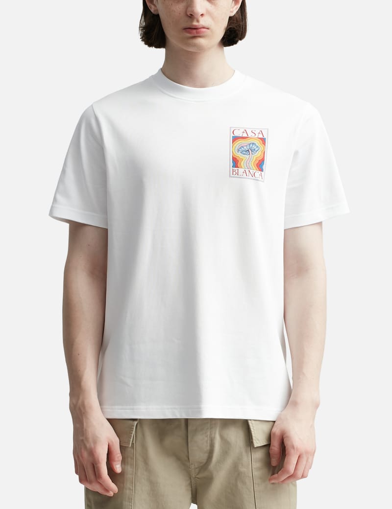 Casablanca - マインド バイブレーション プリントTシャツ | HBX