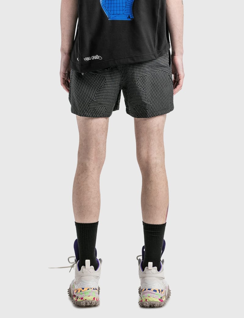 Off white nike shorts sales black