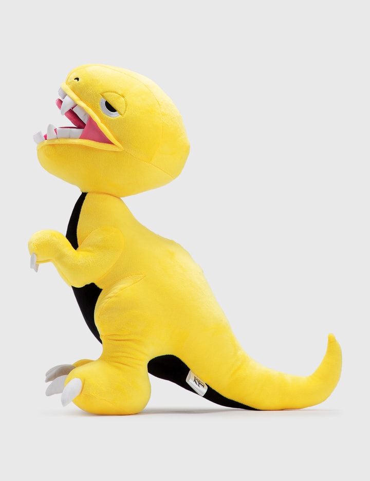 Elbo - Yellow Open Mouth Raptor Plush Toy | HBX