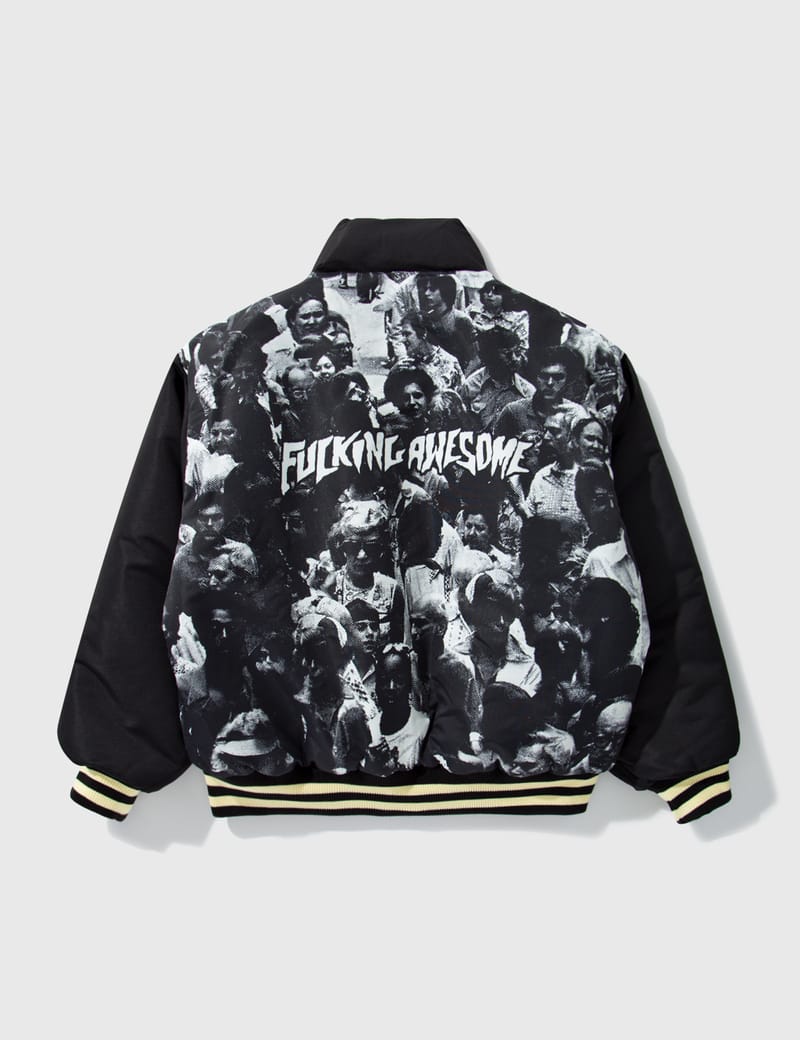 Fucking Awesome - Reversible Varsity Puffer | HBX - Globally