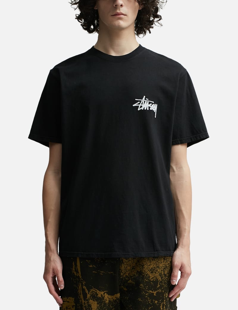 Stüssy - Old Phone Pigment Dyed T-shirt | HBX - Globally Curated