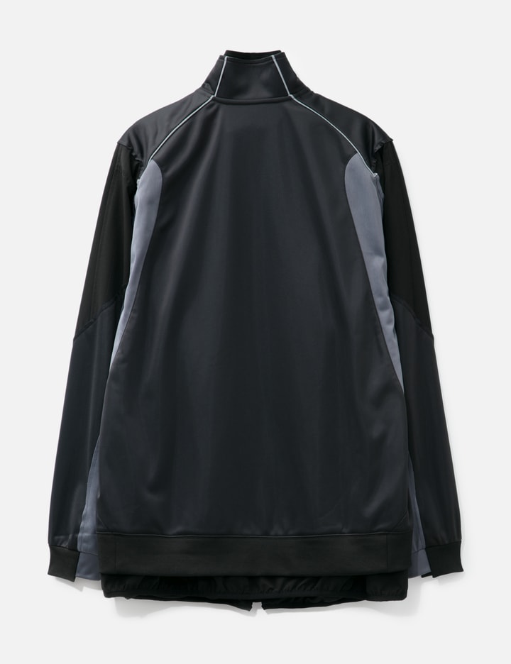CODA - Black 2IN1 Double Layer Hybrid Track Jacket | HBX