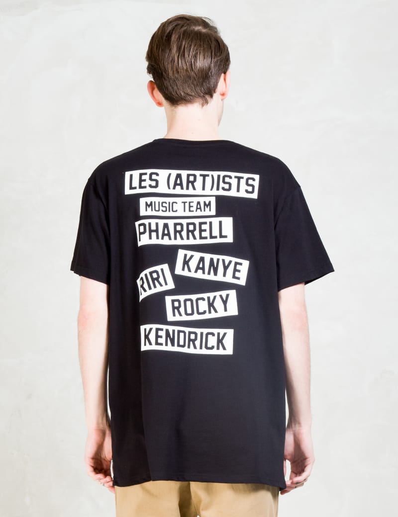 LES ART ISTS Music Team T Shirt HBX Globally Curated