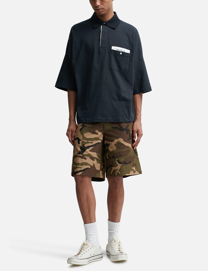 Palm Angels - Sartorial Tape Over Polo Shirt | HBX - Globally Curated ...