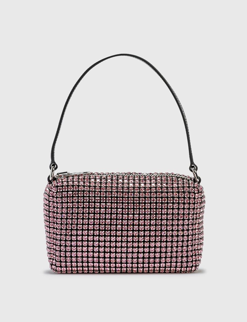 パーティーバッグ Alexander Wang Heiress Medium Handbag In Rhinestone Mesh Alexander Wang Medium Heiress Rhinestone Mesh Pouch | Saks
