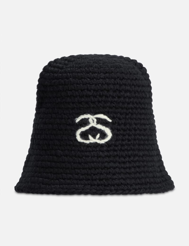 ランキング上位のプレゼント 帽子 STUSSY black Knit Link SS Hat ...