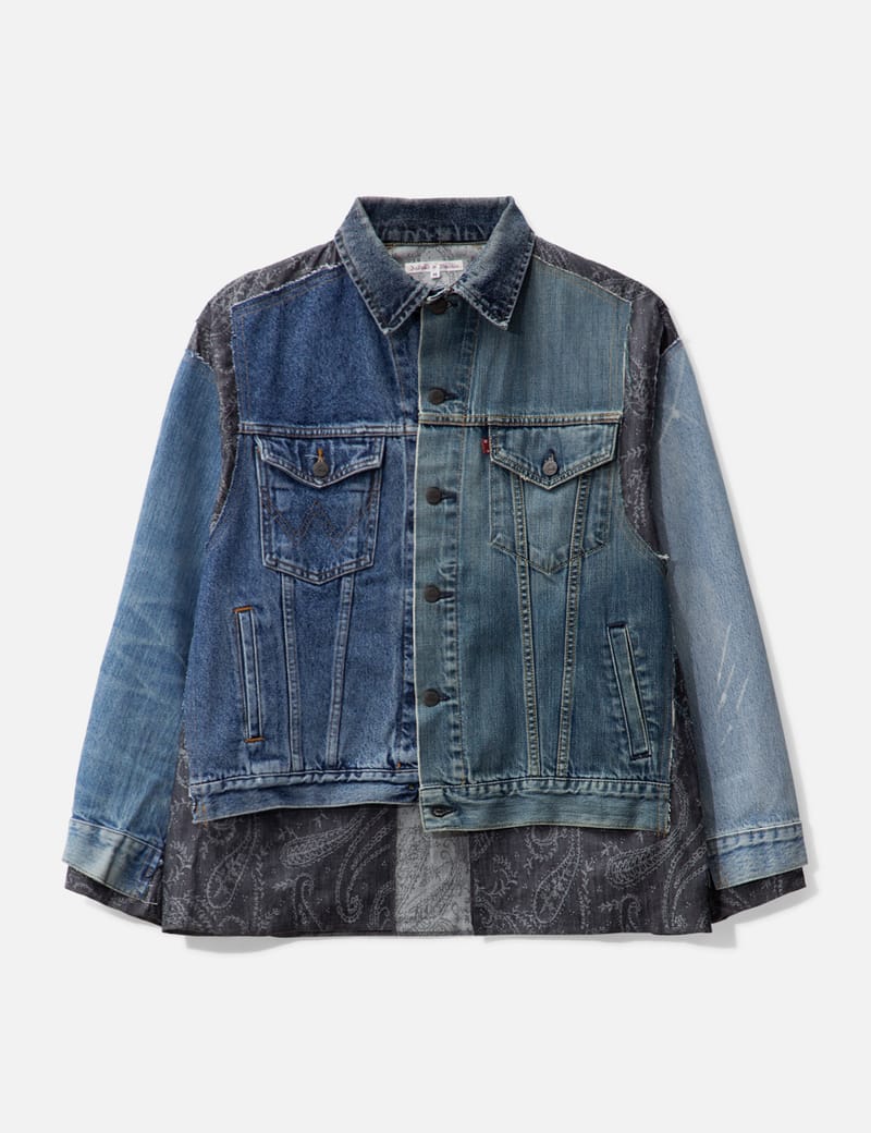 Needles Jean Jacket/Covered Jacket | Black | Canoe Club