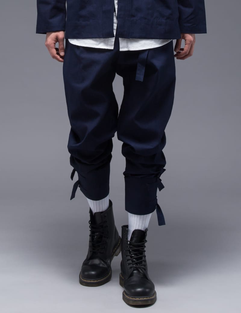 The Common-Folk - Osaka Indigo Hakama Kimono Pants | HBX