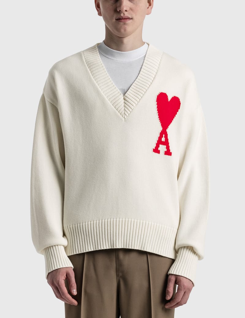 アミ パリス - Ami De Coeur Vネックセーター | HBX