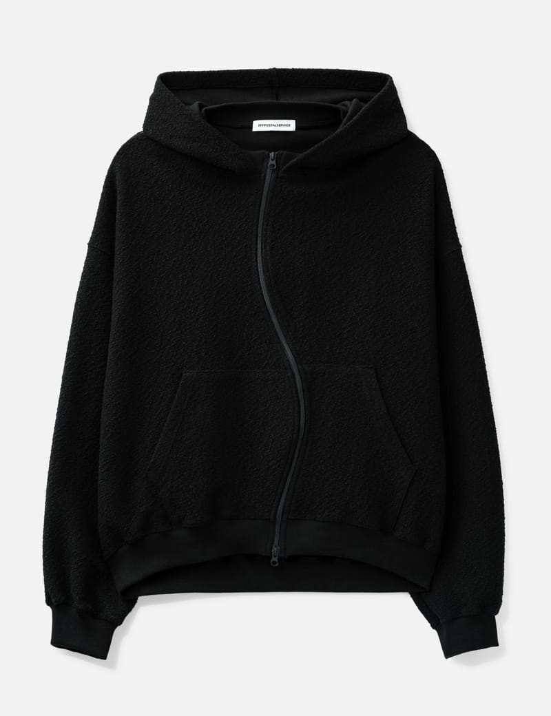 FFFPostalservice - Curved Zip-up Hoodie | HBX