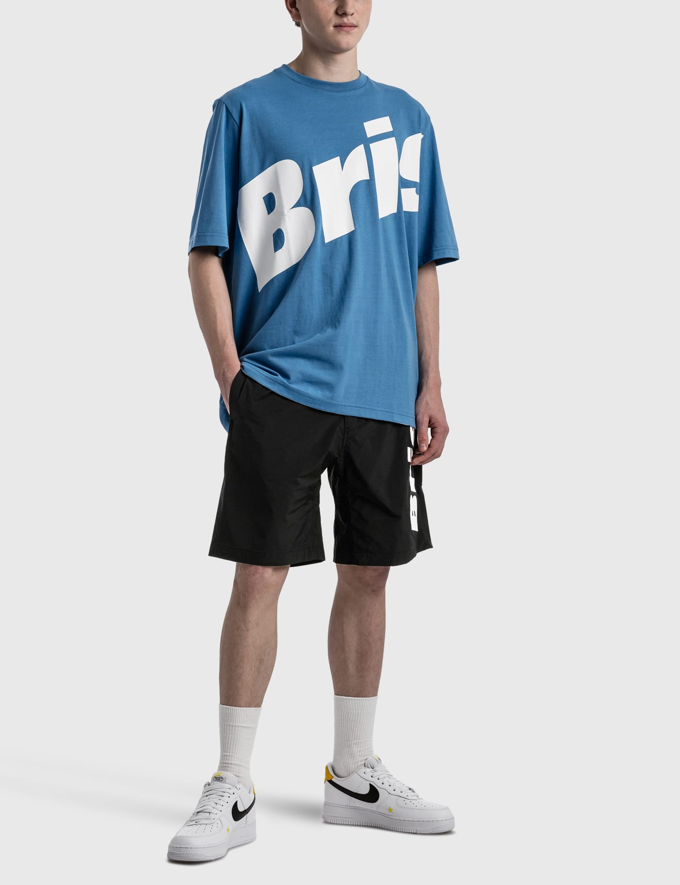 F.C. Real Bristol - Relax Fit Big Bris Logo T-shirt | HBX